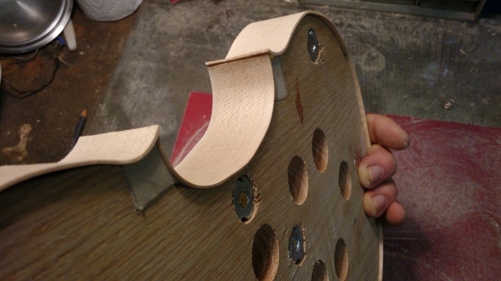 Yes, that's a blood stain. Careful where you stick your knives.