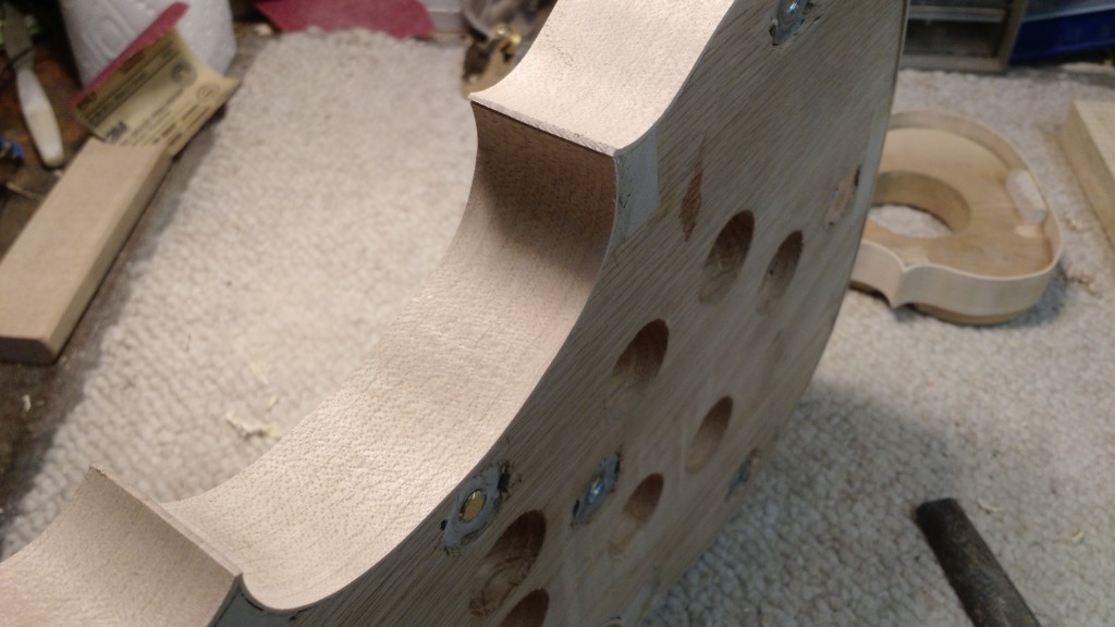 A finished corner I am happy with. I am not going to show you the one with which I am not :)