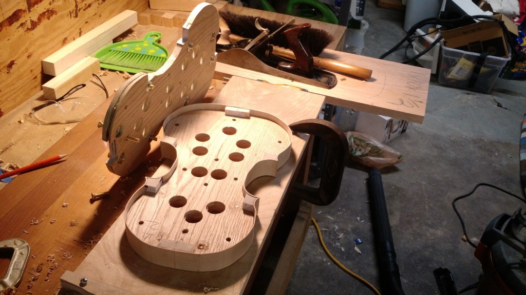 The top is off (and slightly busted, but off)!